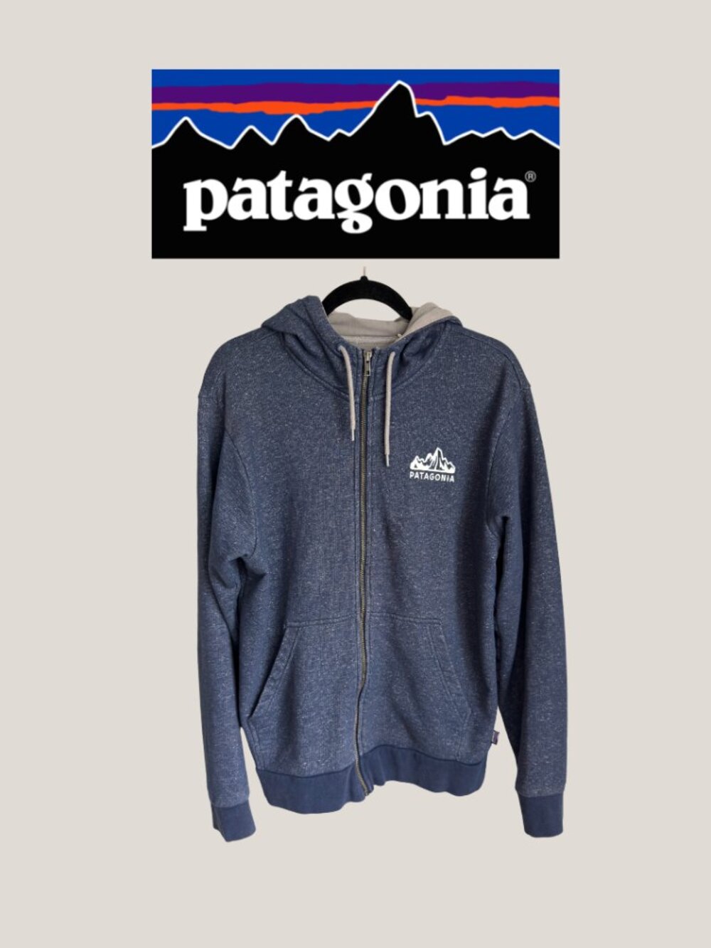 Patagonia Men's Fitz Roy Scope French Terry Full-Zip Hoodie Medium